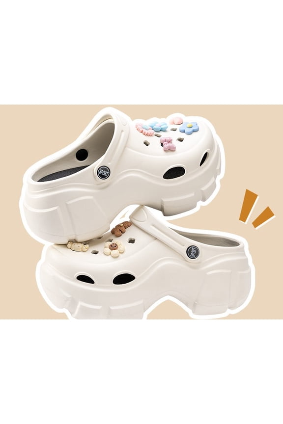 Platform Clogs for Women High Platform Clog Sandals Classic Comfortable Anti Slip Slide Wedge Garden