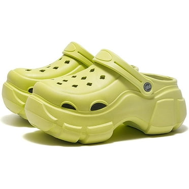 Platform Clogs for Women High Platform Clog Sandals Classic Comfortable Slip On Slide Wedge Garden