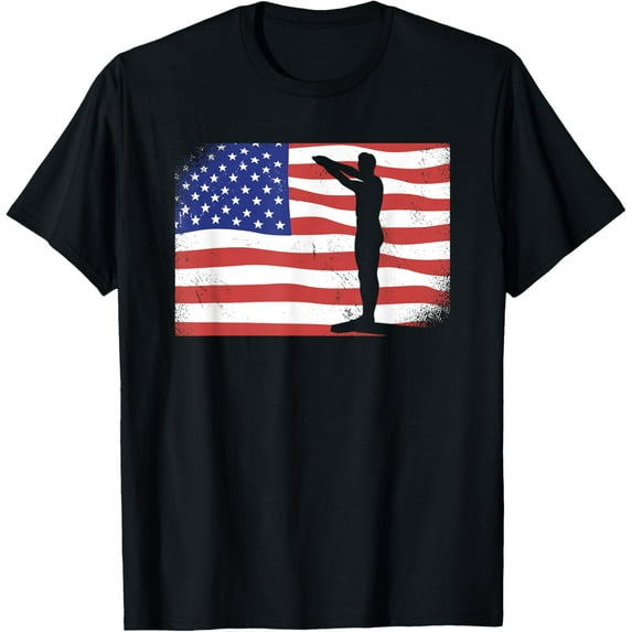 Platform Diver Us Flag - Springboard Diving T-Shirt