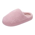 thumbnail image 1 of Platform Fuzzy Slippers for Women Cozy Warm Fleece Cloud House Shoes Indoor Plush Home Bedroom Slip on, 1 of 8