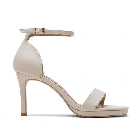 Platform Heels 3.74 Inches Chunky heels Sandals for Women Comfy Open Toe Block Heeled Sandals Black Nude White Silver Gold Ankle Strappy Heels Black Chunky Platform Heels for Women Summer Dress Shoes