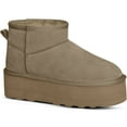 thumbnail image 1 of Platform Mini Boot For Women Soft Lined Short Ankle Boot Sneakers Snow Platform Anti-Slip Boot, 1 of 6
