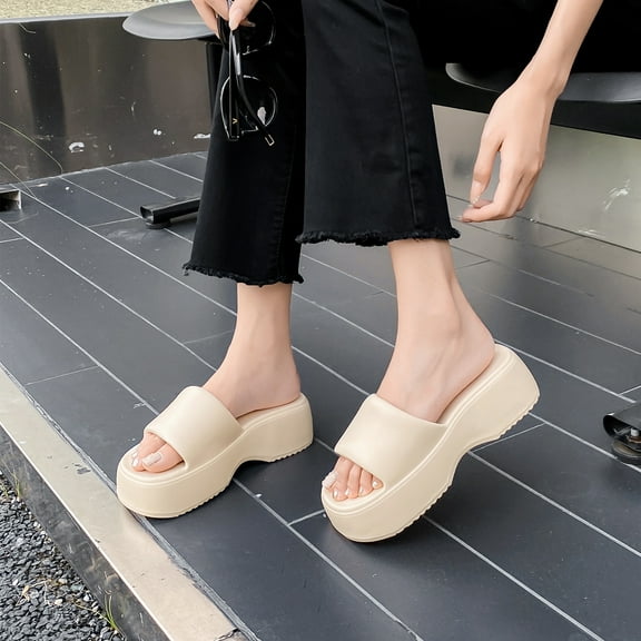 Platform Sandals Flip Flops WOMEN'S PLATFORM & WEDGE SANDALS
