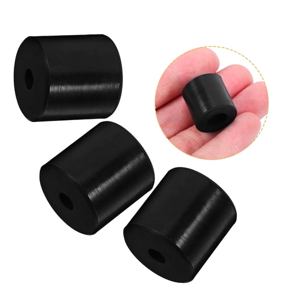 CHICHUMID 12-Pack 3D Printer Heatbed Silicone Leveling for Precise and Stable Bed Leveling, Black