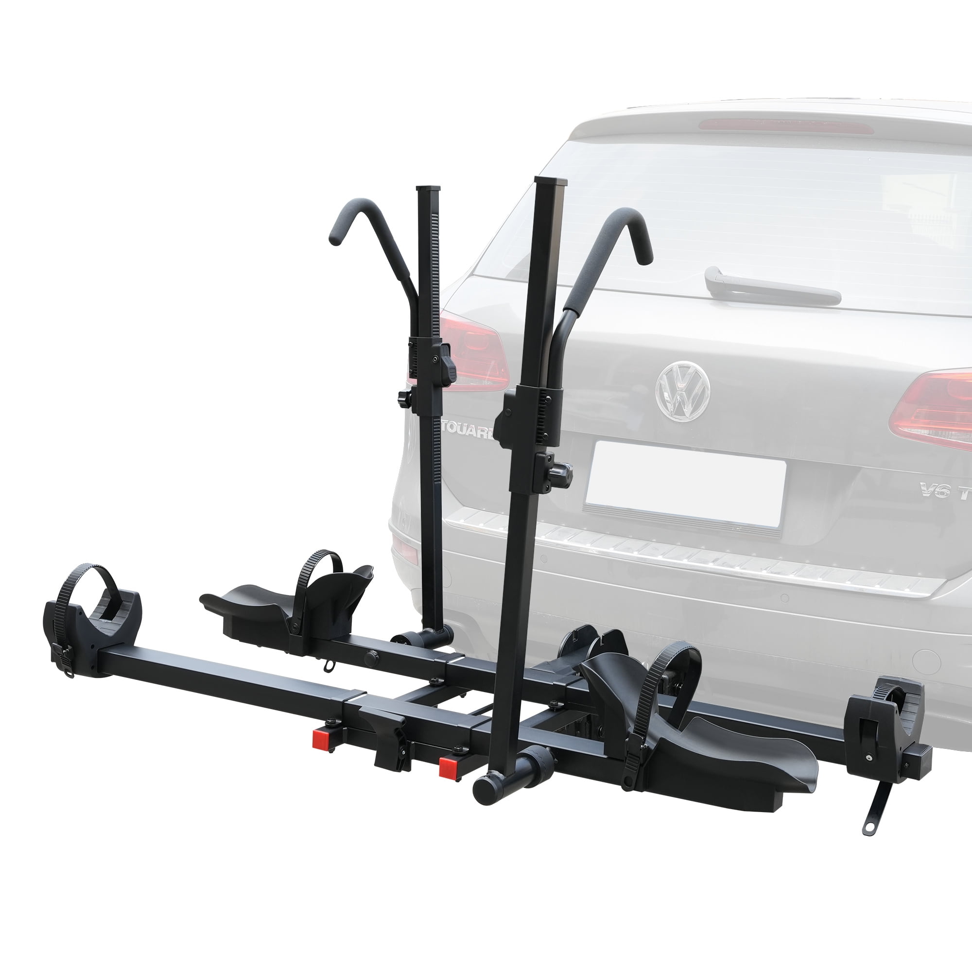 Platform Style Hitch Mount Bike Rack for Car Carries 2 Bikes Up to 4