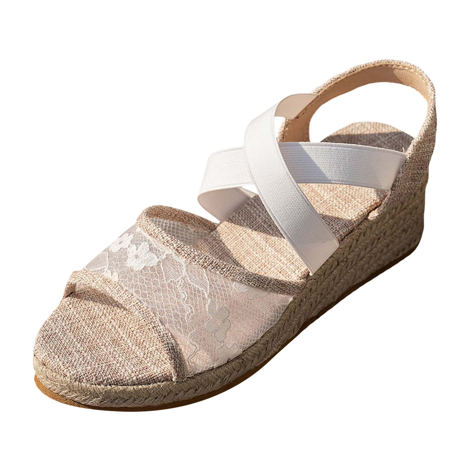 Elegant Summer Platform Wedge Sandals main image 1