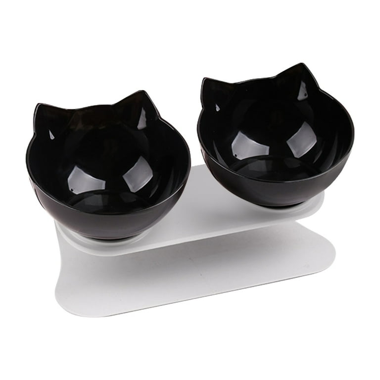 Elevated cat food best sale platform