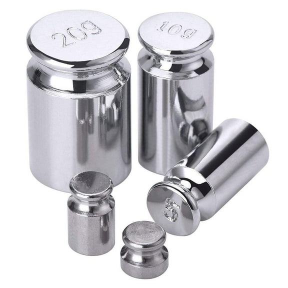 Plating Calibration Gram Scale Weight Set For Digital Y5H1 Balance Silvery Q8T9