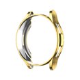 thumbnail image 1 of Plating Case Compatible for Samsung Galaxy Watch 6 Classic 43mm TPU Slim Case Cover [Plating Metal Color Frame] [Hollow Design] Protective Shell Cover for Galaxy Watch 6 Classic 43mmGold, 1 of 8