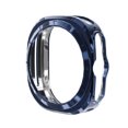thumbnail image 1 of Plating Case Compatible for Samsung Galaxy Watch Ultra 47mm TPU Slim Case Cover [Plating Metal Color Frame] [Hollow Design] Protective Shell Cover for Galaxy Watch Ultra 47mm, Midnightblue, 1 of 5