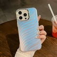 thumbnail image 1 of Plating Case for iPhone 13 Pro Max, Electroplated Laser Pattern Frosted Mobile Phone Case, Slim Protective Shockproof Scratch Resistant TPU Bumper Phone Cover for iPhone 13 Pro Max, Pattern-F, 1 of 8