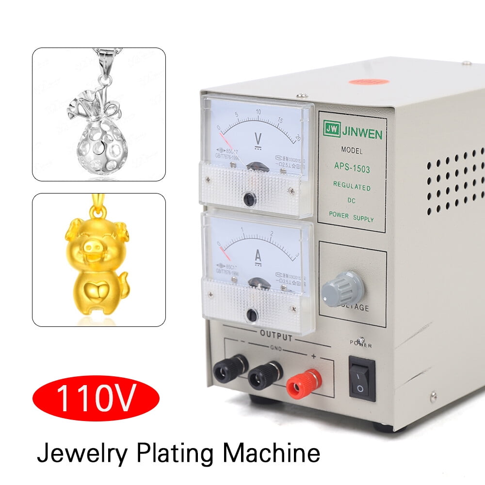 Plating Machine Gold Silver Electroplating kit Plater Jewelry Processing Tool for Jewelry, Handicrafts