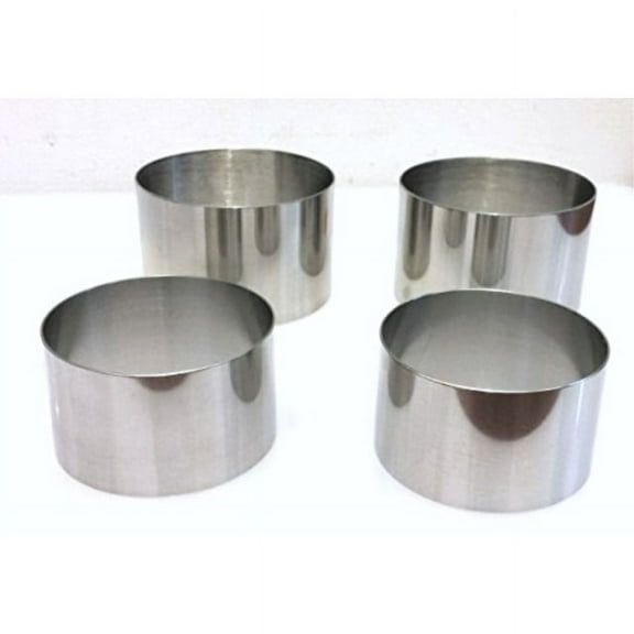 Plating/forming Stainless Steel Ring Mold Sets (4 rings)
