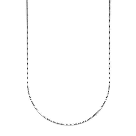 Solid 950 Platinum 0.7mm Box Chain Necklace 16-24 Inch Chain Necklace for Women and Men -