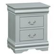 thumbnail image 1 of Platinum 2-Drawer Nightstand, 1 of 9