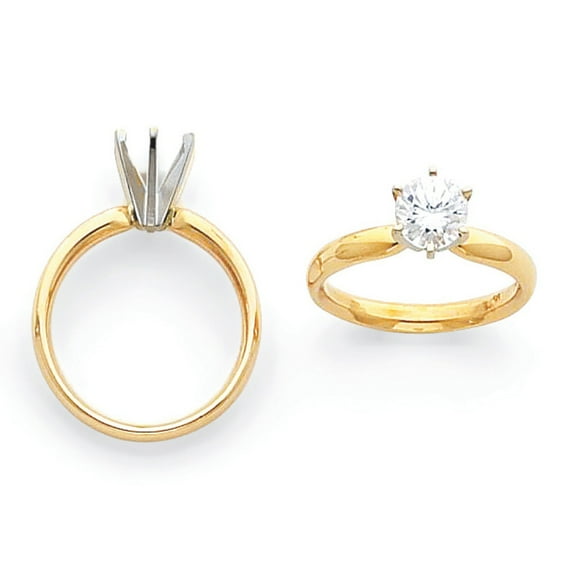 Platinum 3.5mm Flat Comfort-Fit Taper Rocker Ring Mounting