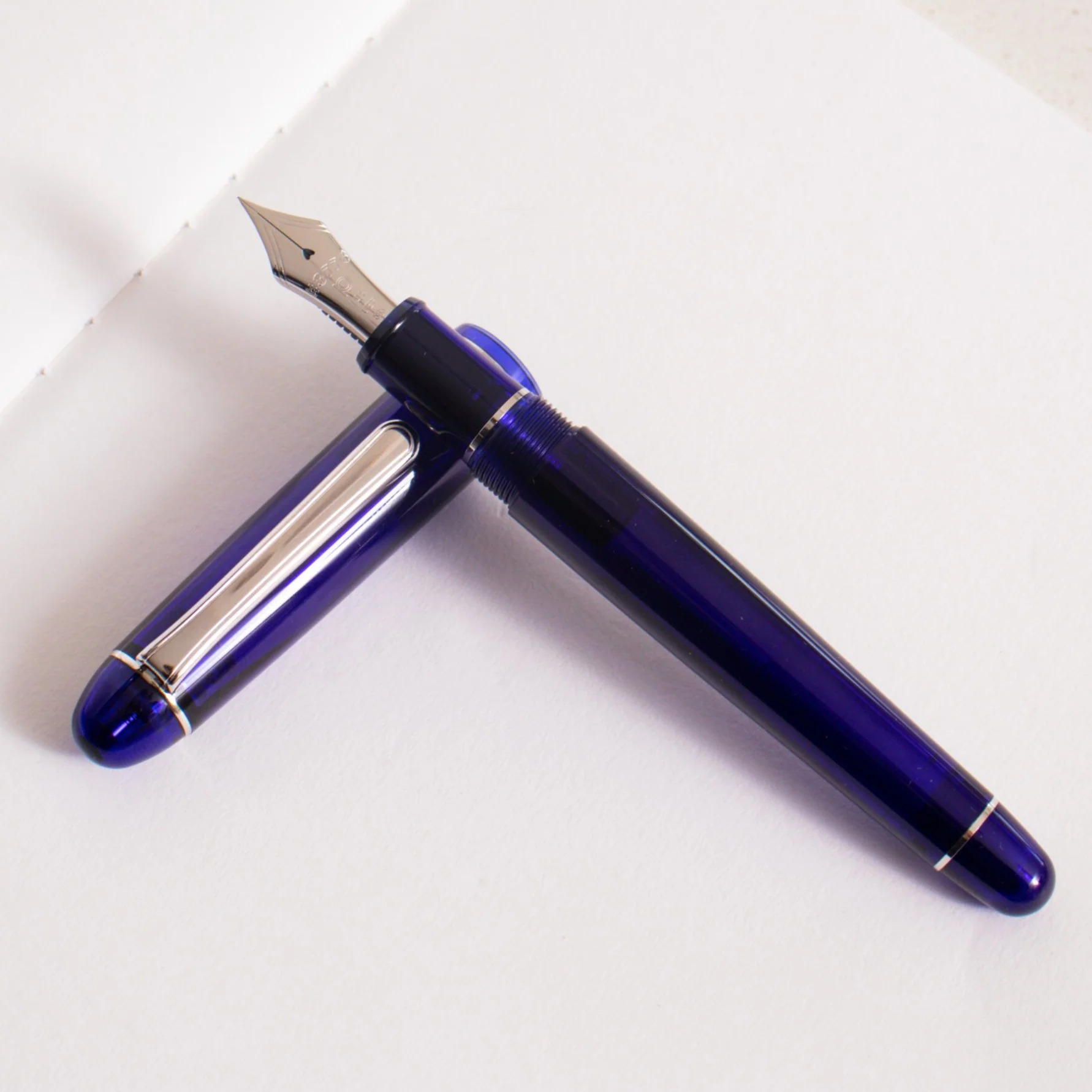 Stylo-plume 3776 Century Bleu de Chartres de Platinum