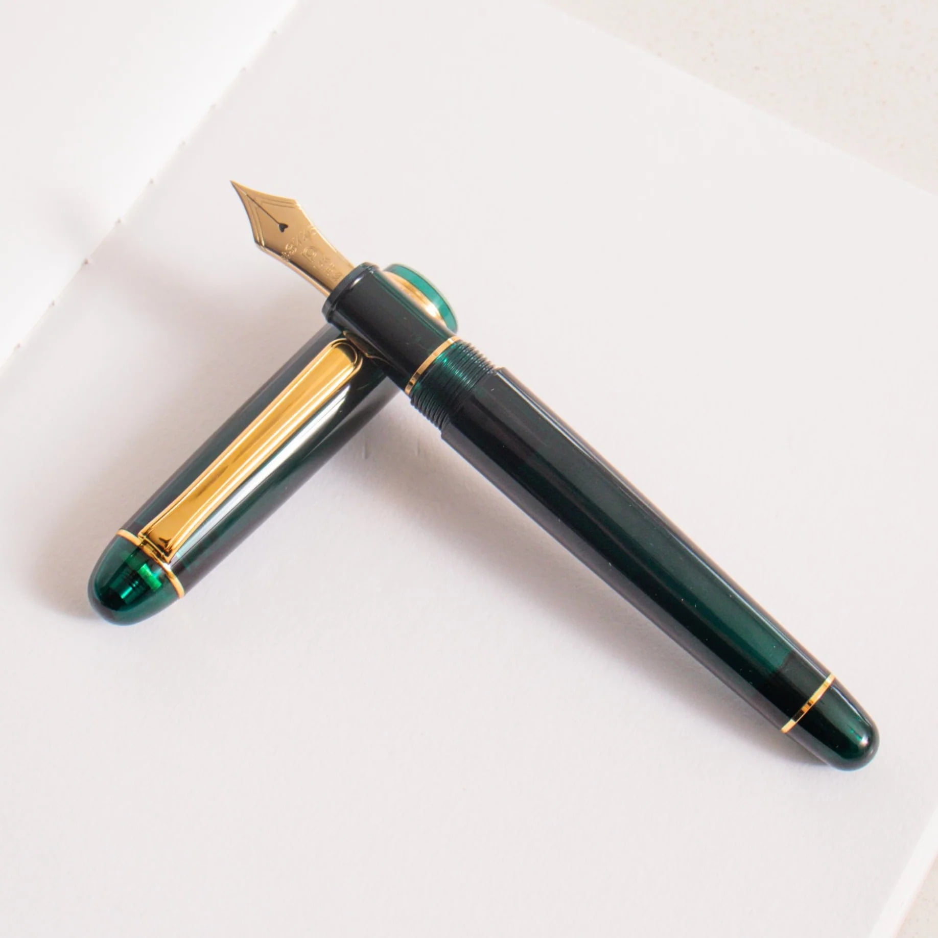 Zebra Fountain Pen 0.6mm- Green