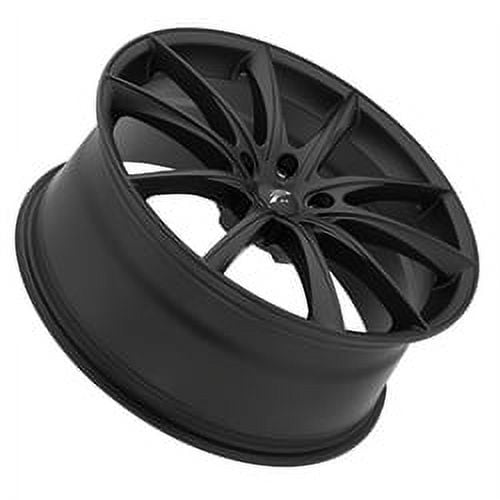 Platinum 435SB Flux 17" Wheel 5x4.5 17x8 +40et Satin Black for 1996-2018 Toyota RAV4, 1997-2023 Honda CR-V