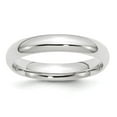 thumbnail image 1 of Platinum 4mm Comfort-Fit Wedding Band Size 5.5, 1 of 4