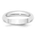 thumbnail image 1 of Platinum 4mm Half-Round Featherweight Band - Size 9.5, 1 of 2