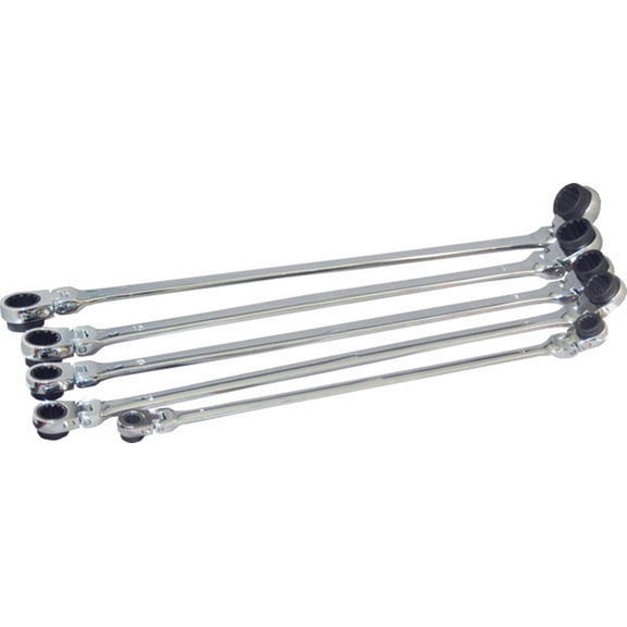 Platinum 5 Pc. Metric XL Ratcheting Wrench Set