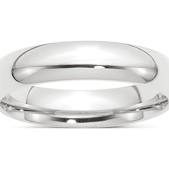 Platinum 5mm Comfort-Fit Wedding Band (Size 12) Made In United States pcf050-12