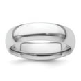 thumbnail image 1 of Platinum 6 mm Comfort-fit Wedding Band, Size 4.5, 1 of 1