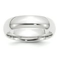 thumbnail image 1 of Platinum 6mm Comfort-Fit Wedding Band - Size 4.5, 1 of 2