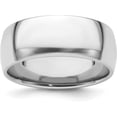 thumbnail image 1 of Platinum 8.2mm Lightweight Comfort-Fit Wedding Band Size 11.5 - Ring Size 11.5, 1 of 7