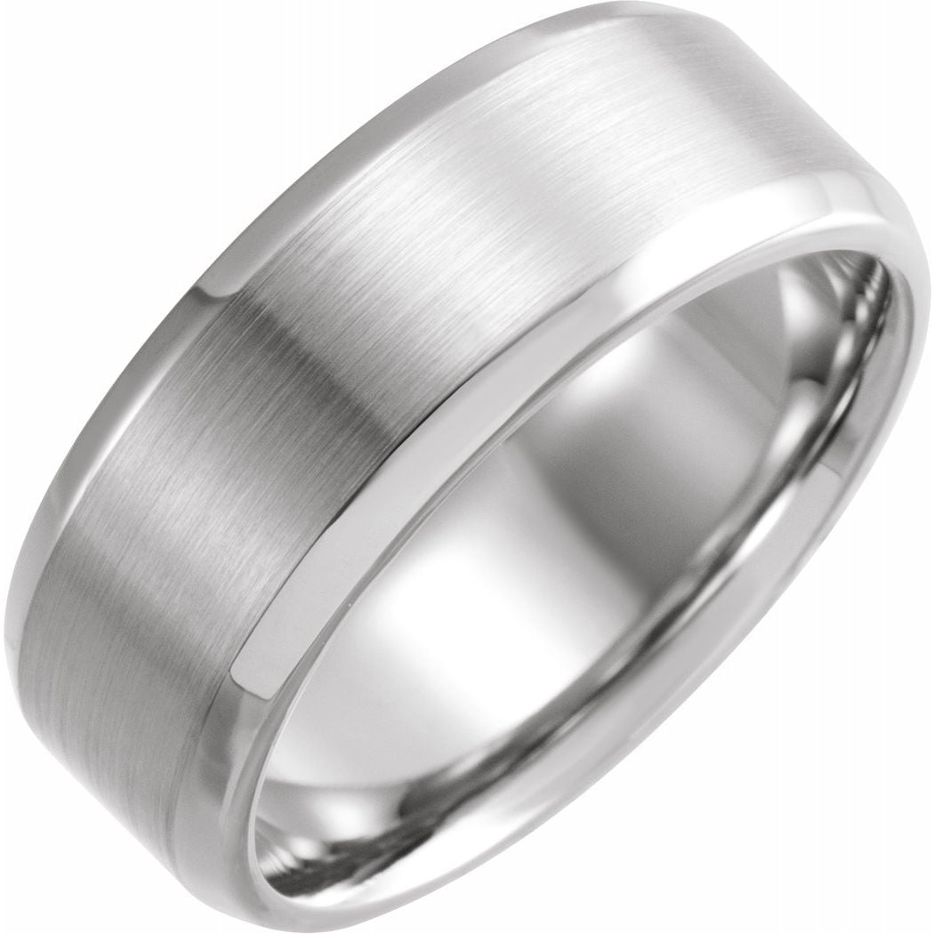 3mm Polished Titanium Wedding Band - Comfort Fit Ring For Men Or Women, Simple & Durable, Size 9 - View #3
