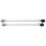 Platinum 99652 2 Pc. X Long Ratcheting Wrench Set 4 Metric Sizes