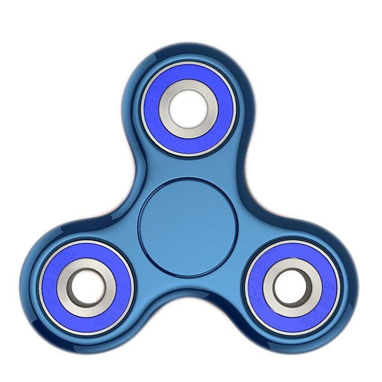 Platinum Blue Fidget Spinner Toy for Stress Relief and Focus Kids/adults 
