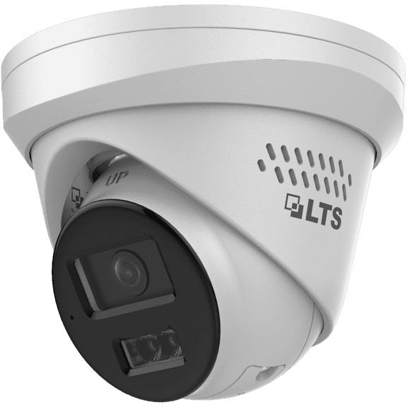 LTS Platinum CMIP3342WI-28SDL 4MP Active Deterrence Turret Network Camera with Strobe & Audio Alarm