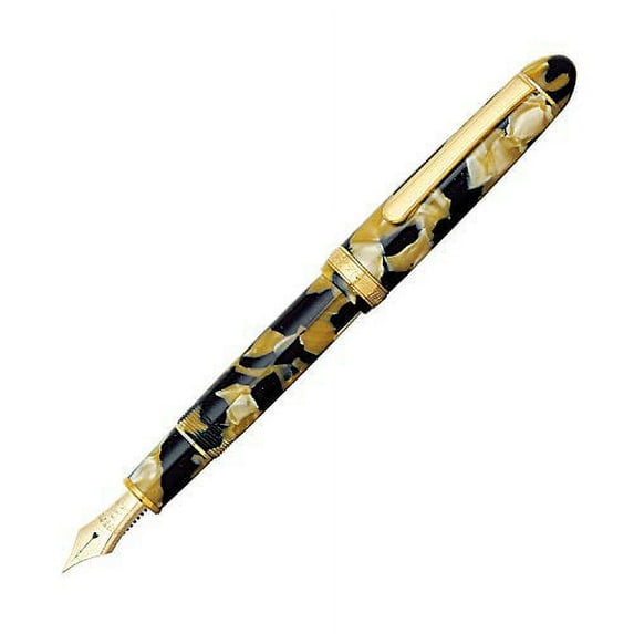 Platinum Celluloid Fountain Pen Celluloid Fine Print Ishigaki PTB-3500067-2