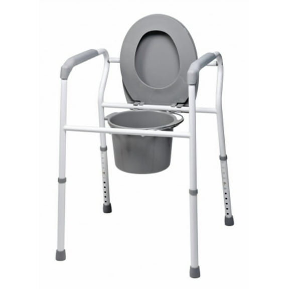 Platinum Collection Three-In-One Steel Commode