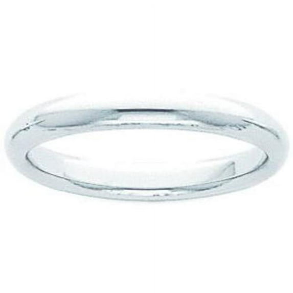 Platinum Comfort Fit Wedding Band Sz 5.5
