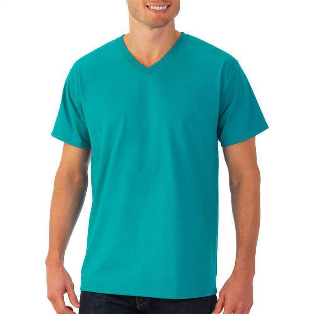 Platinum EverSoft Big Men's Short Sleeve V-Neck T Shirt - Walmart.com
