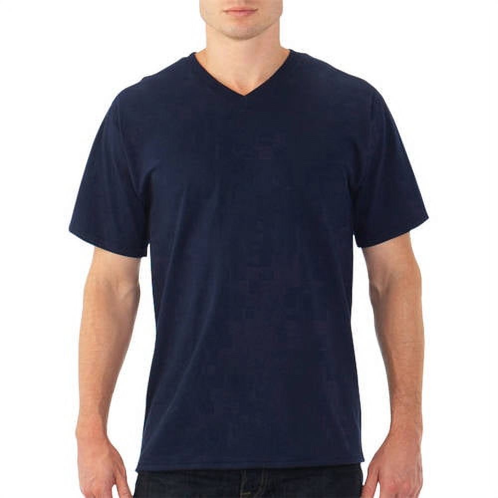 Platinum EverSoft Big Men's Short Sleeve V-Neck T Shirt - image 1 of 3