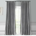 thumbnail image 1 of Platinum Faux Silk Taffeta Curtain (1 Panel), Platinum, 50W X 96L, 1 of 10