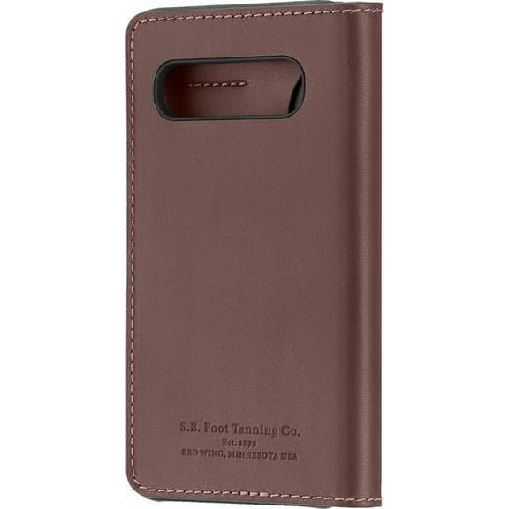 Platinum - Folio Case for Samsung Galaxy S10 - Bourbon