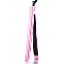 Platinum Genius Heating Element Hair Straightener with 100% Ceramic Plates - Pink Stripes