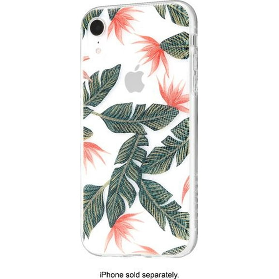 Platinum - Hardshell Case for Apple iPhone XR - Palm Trees/Clear