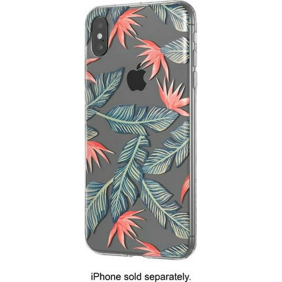 Platinum - Hardshell Case for Apple iPhone XS Max - Palm Trees/Clear