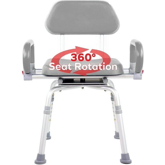 Platinum Health Revolution Pivoting Swivel Seat Bath Shower Chair with