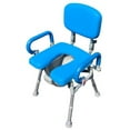 thumbnail image 1 of Platinum Health Ultracommode Comfortable Bedside Commode Chair / Bath Shower Chair soft warm padded foldable adjustable height xl seat, 1 of 10
