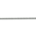thumbnail image 1 of Platinum Jewelco London Snake-like Spiga Pendant Chain Necklace 1mm, 1 of 4