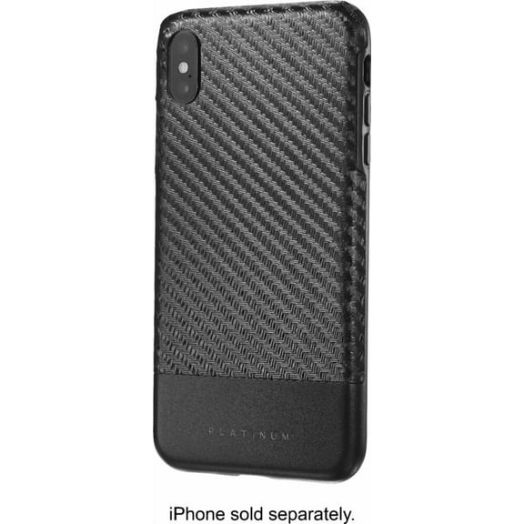 Platinum Kevlar Case for iPhone XS Max - Black
