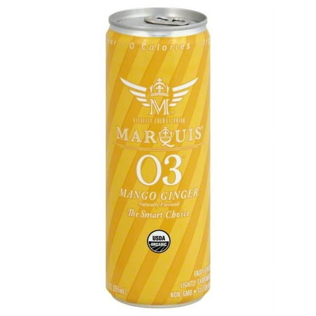 Platinum Marquis O3 Energy Drink, 12 oz (Pack of 12)