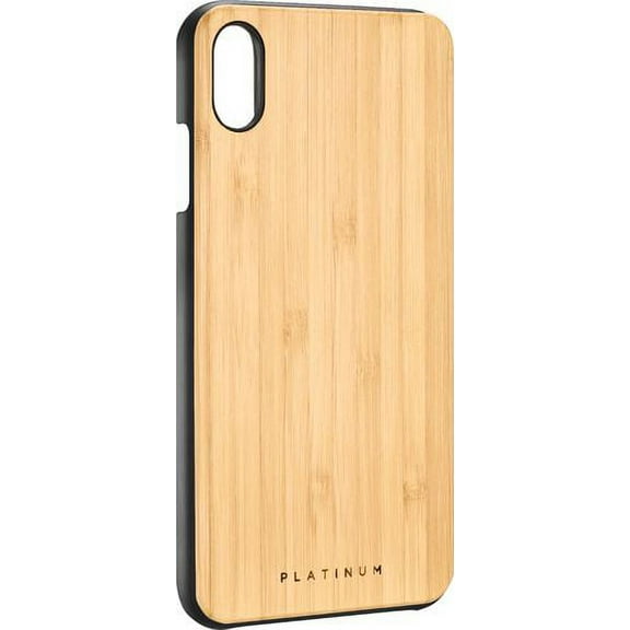 Platinum - Natural Bamboo Case for Apple iPhone XS Max - Bamboo